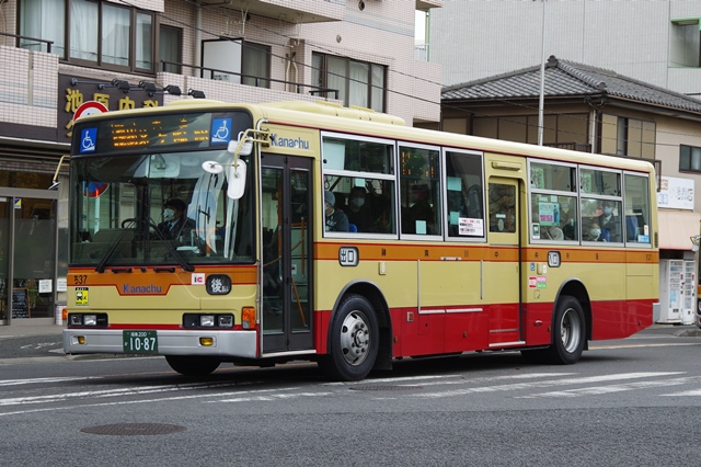バス写真館 神奈川中央交通茅ヶ崎営業所